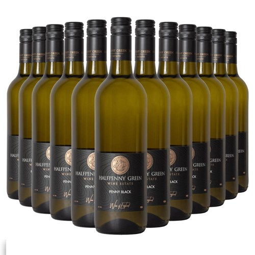 Case of 12 Halfpenny Green Penny Black 75cl White Wine